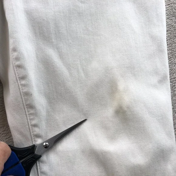 Lauren Ralph Lauren Womens Jeans Size 8 Classic Straight Casual White Denim - Picture 13 of 16